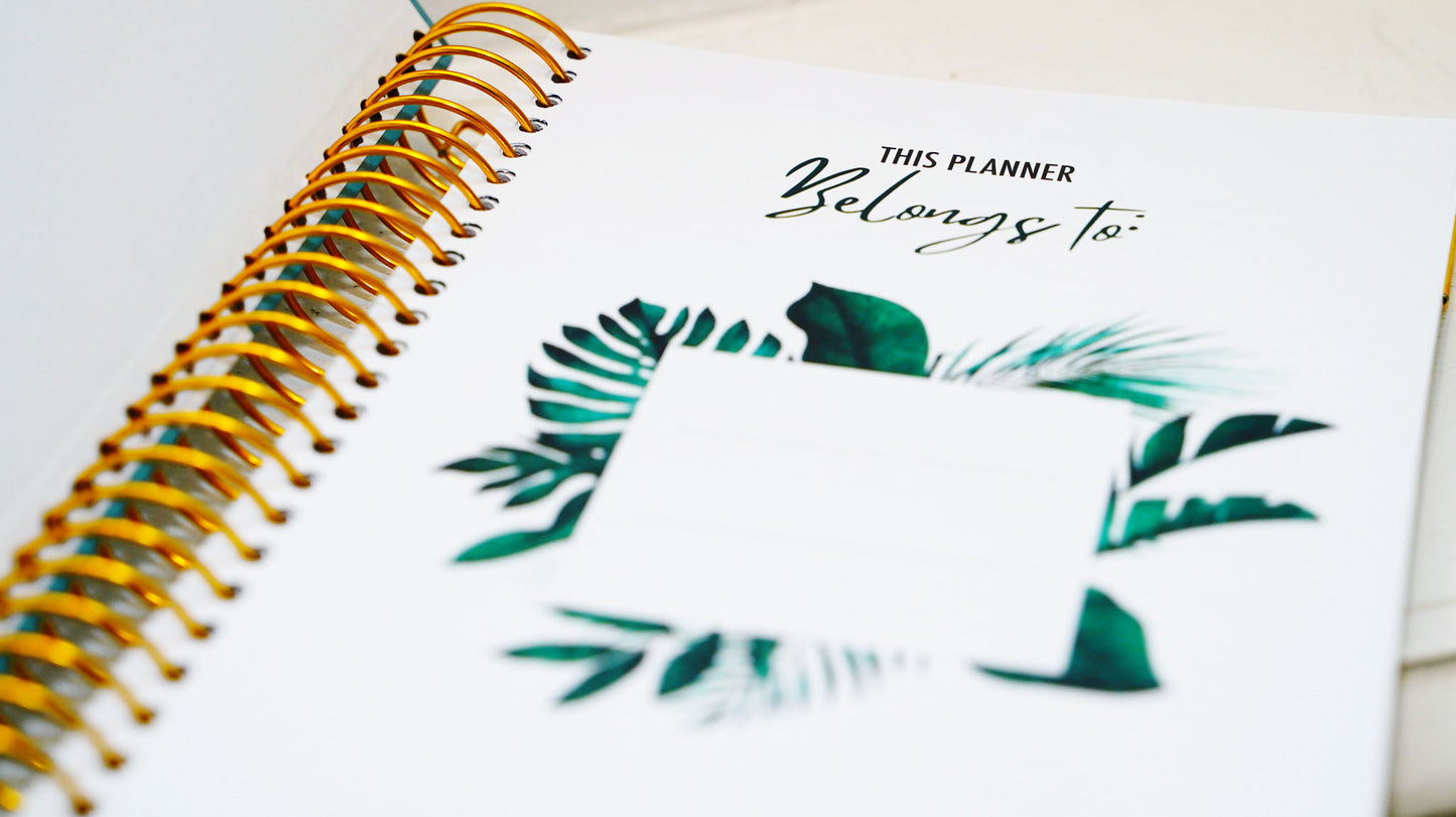Plan it Claim it Live it planner - Marshmallow Morning