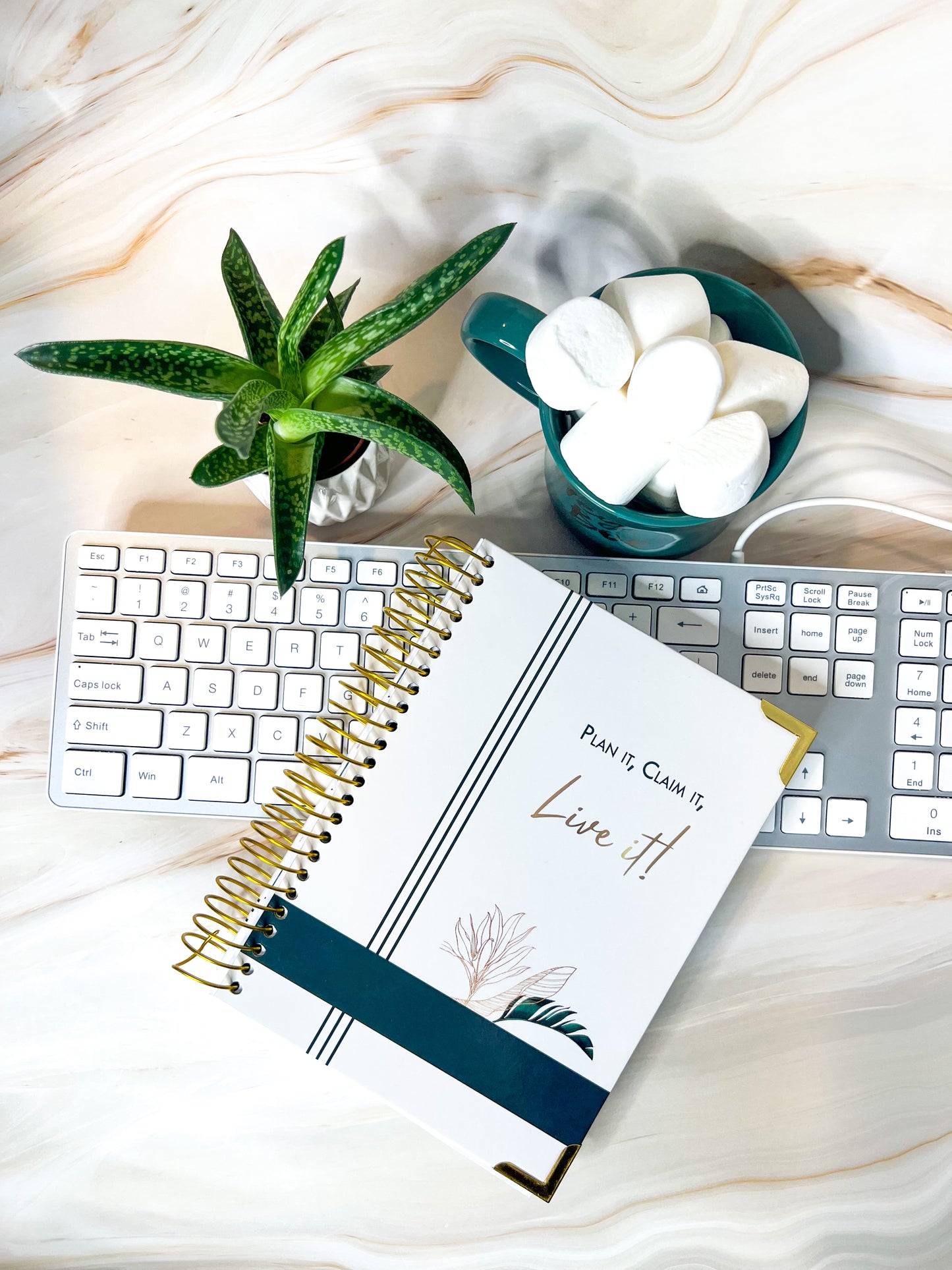 Plan it Claim it Live it planner - Marshmallow Morning