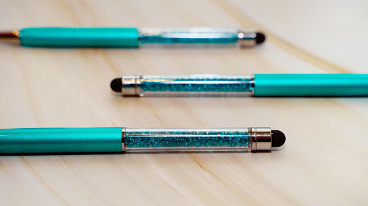 Set of 3 Crystal Ocean pen